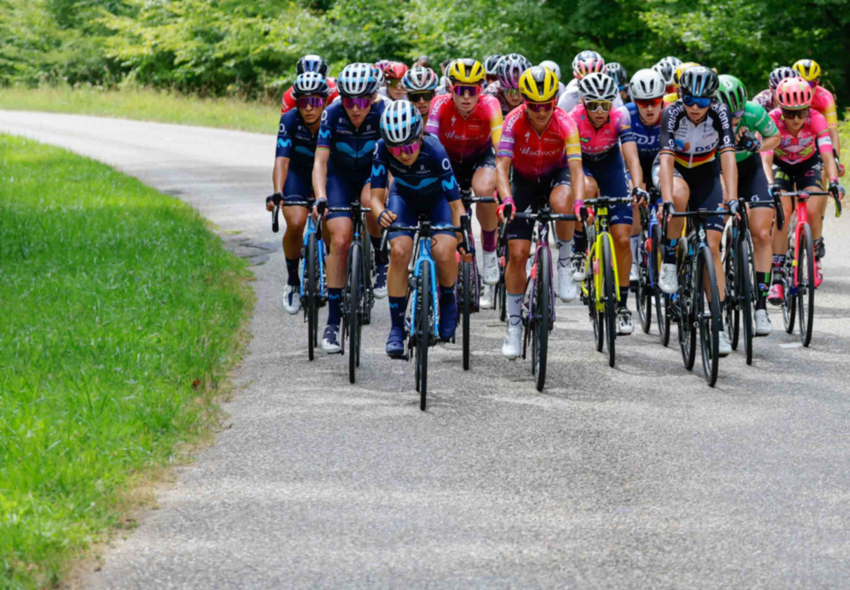 The inaugural Tour de France Femmes avec Zwift took place in 2022