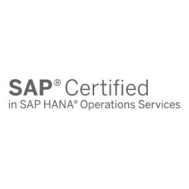 SAP Certified in SAP HANA Operations Services badge